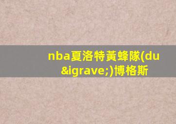 nba夏洛特黃蜂隊(duì)博格斯