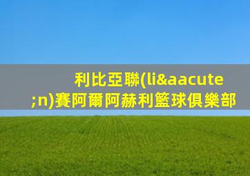 利比亞聯(lián)賽阿爾阿赫利籃球俱樂部
