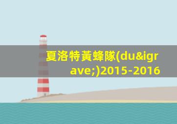 夏洛特黃蜂隊(duì)2015-2016