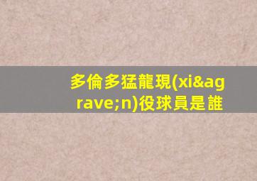 多倫多猛龍現(xiàn)役球員是誰
