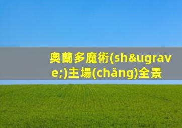 奧蘭多魔術(shù)主場(chǎng)全景