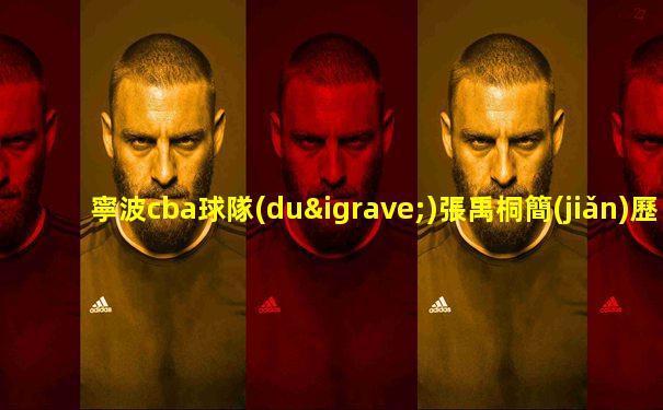 寧波cba球隊(duì)張禹桐簡(jiǎn)歷