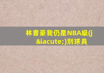 林書豪我仍是NBA級(jí)別球員