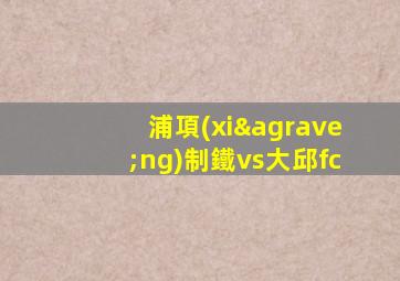 浦項(xiàng)制鐵vs大邱fc