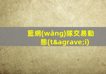 籃網(wǎng)隊交易動態(tài)